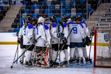 Bentley University's Women's Ice Hockey Team