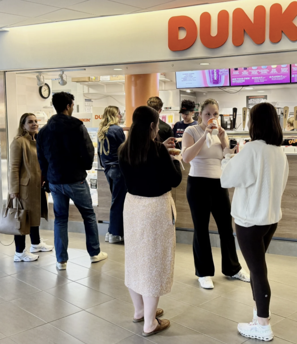 Dunkin’ coffee is students’ favorite, despite relatively high prices.